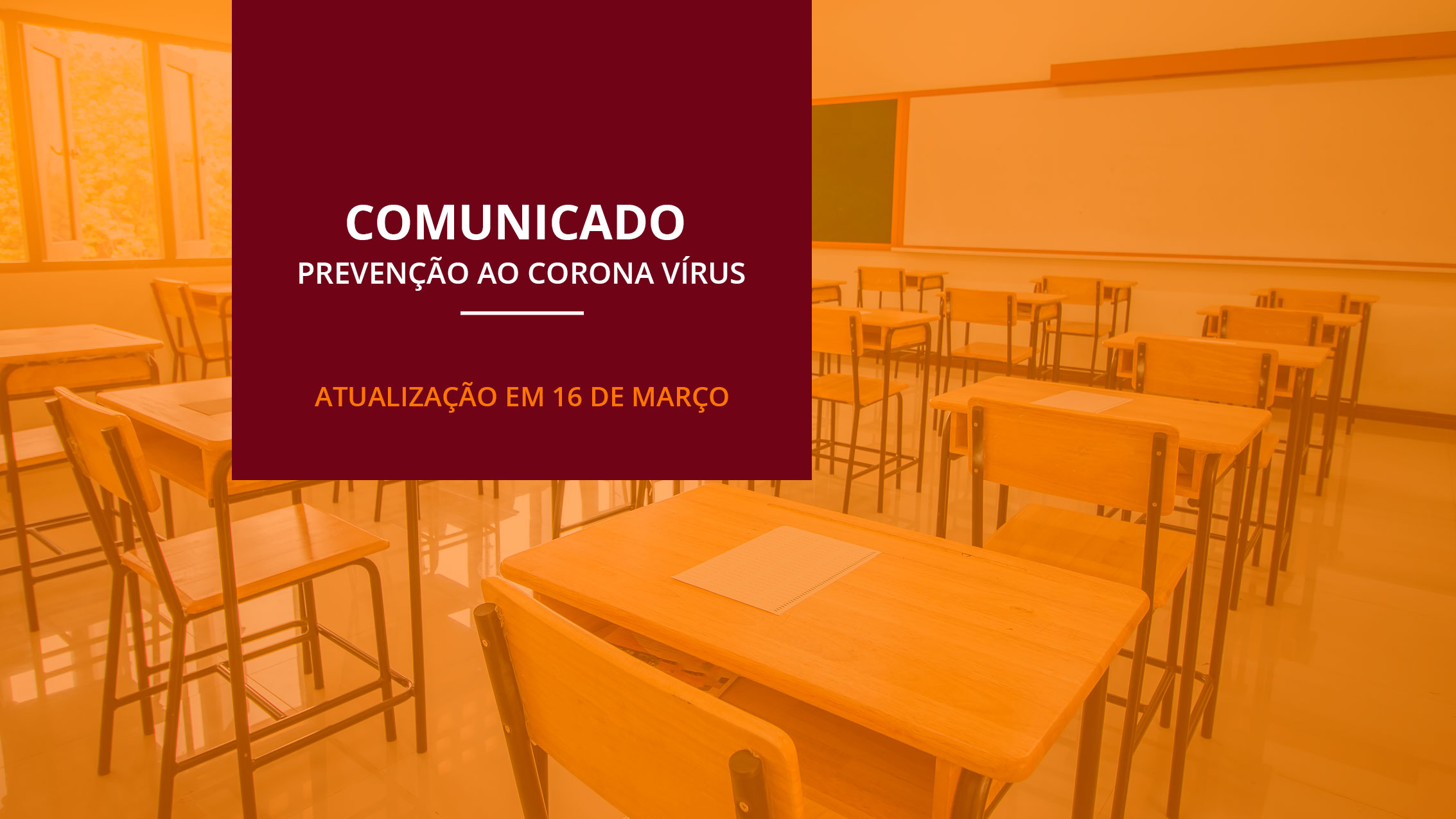 CORONA VÍRUS – INFORME FTESM SOBRE O ESTADO DE PANDEMIA